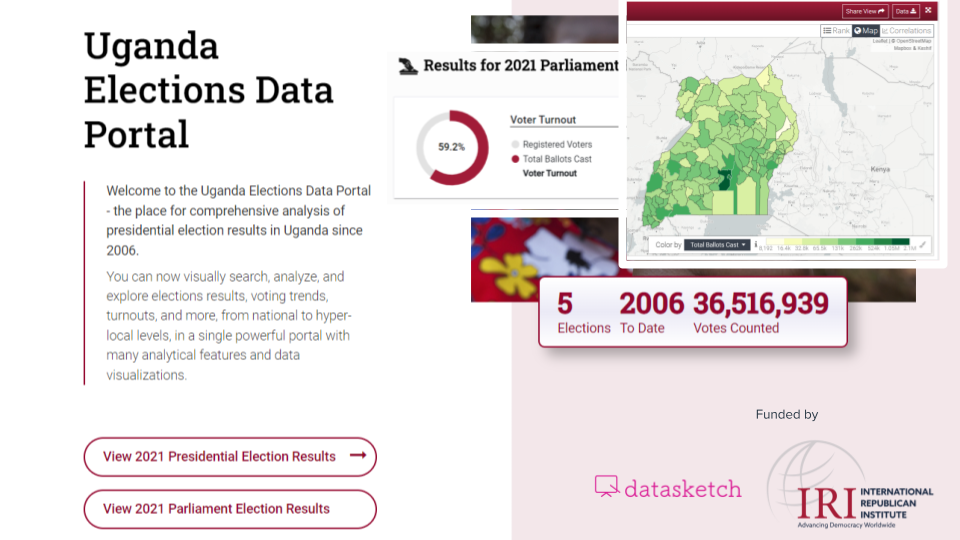 Uganda Elections Data Portal